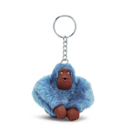 Kipling Sven Small Monkey Keychain Accessoires Blauw | België 1203JP